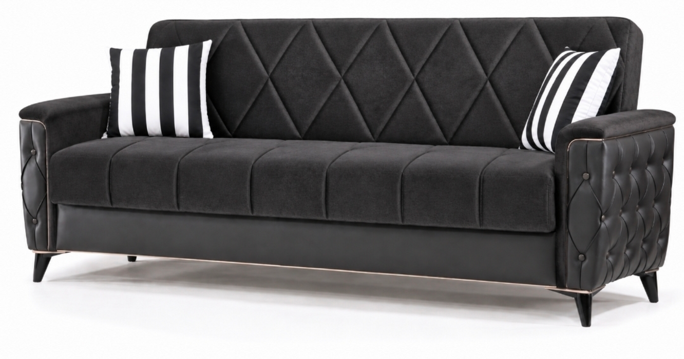 Rose Turkish 3 Seater Ottoman Sofa Bed UK Made