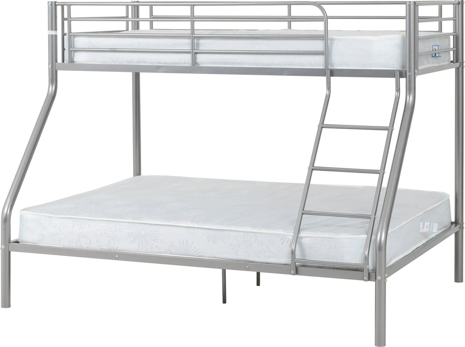 Tandi Triple Sleeper Bunk Bed Silver