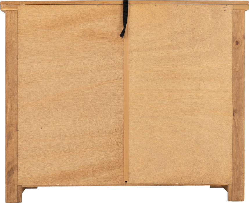 Tortilla 2 Door 2 Drawer Sideboard Distressed Waxed Pine