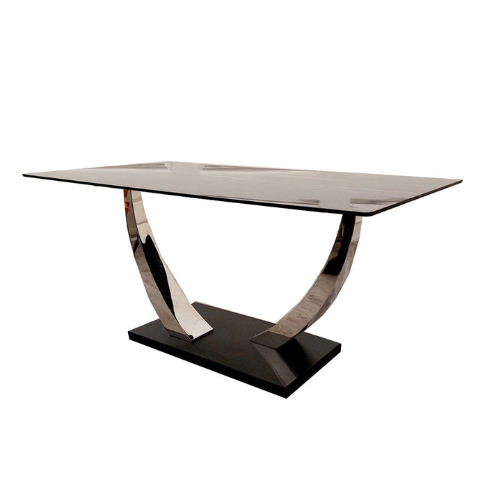 Venus Dining Table With 4 Flora Chairs