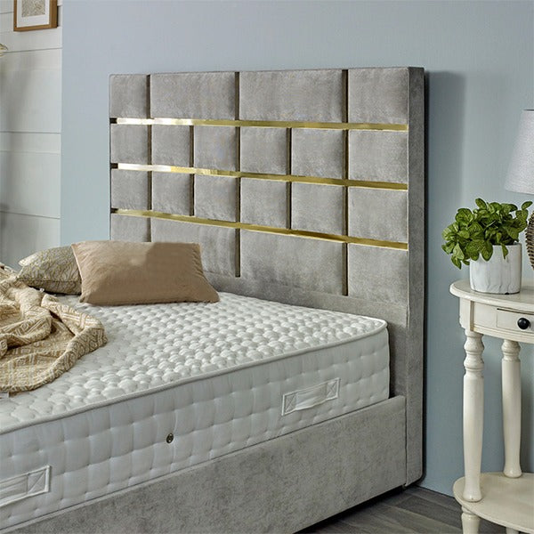 Vida Velvet With Trim Bed