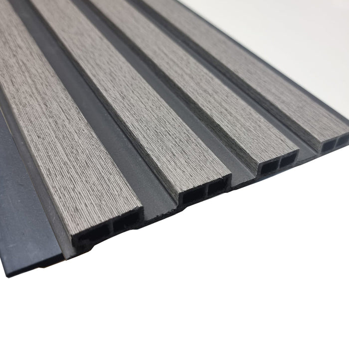 Wood Effect Slatted Wall Panel