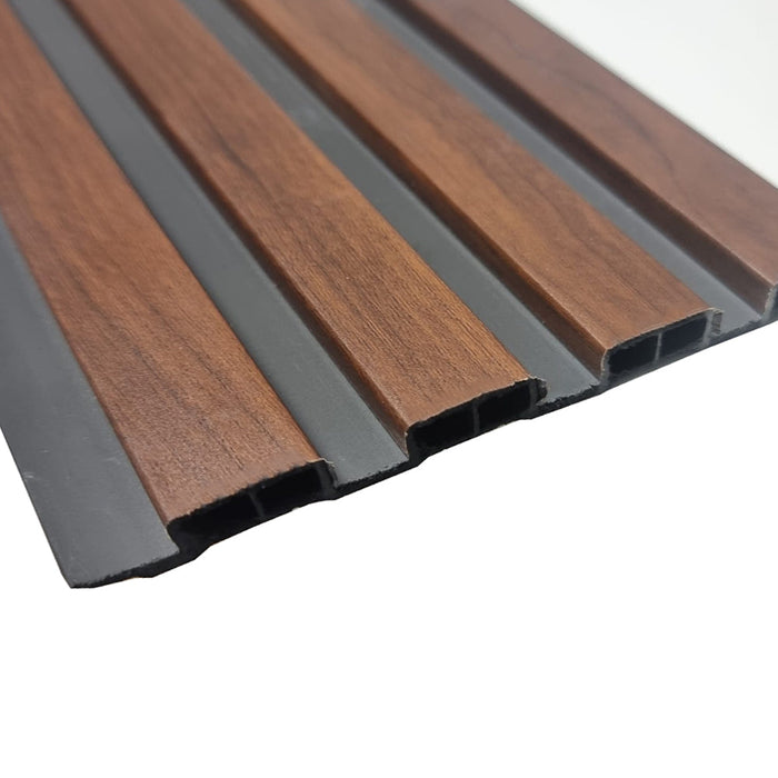 Wood Effect Slatted Wall Panel
