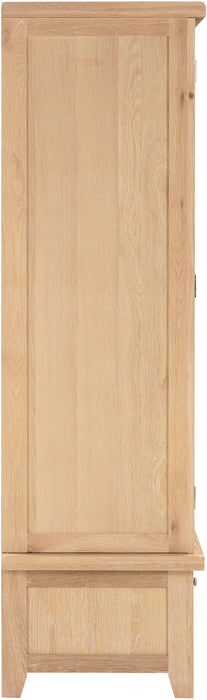 Windsor 2 Door 1 Drawer Wardrobe Natural Oak