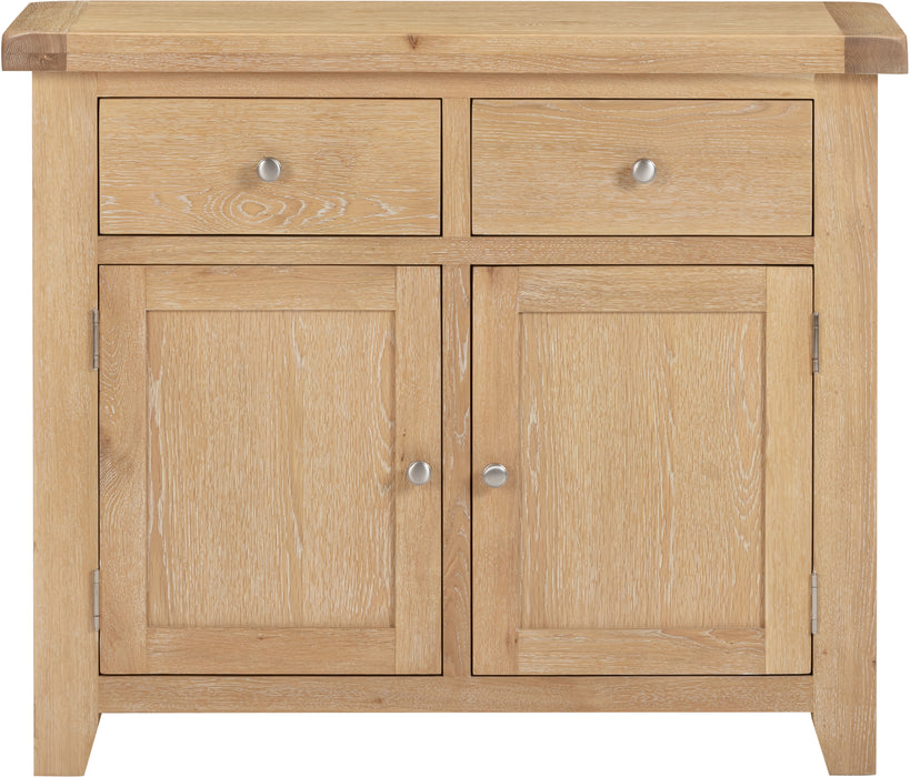 Windsor 2 Door 2 Drawer Sideboard Natural Oak