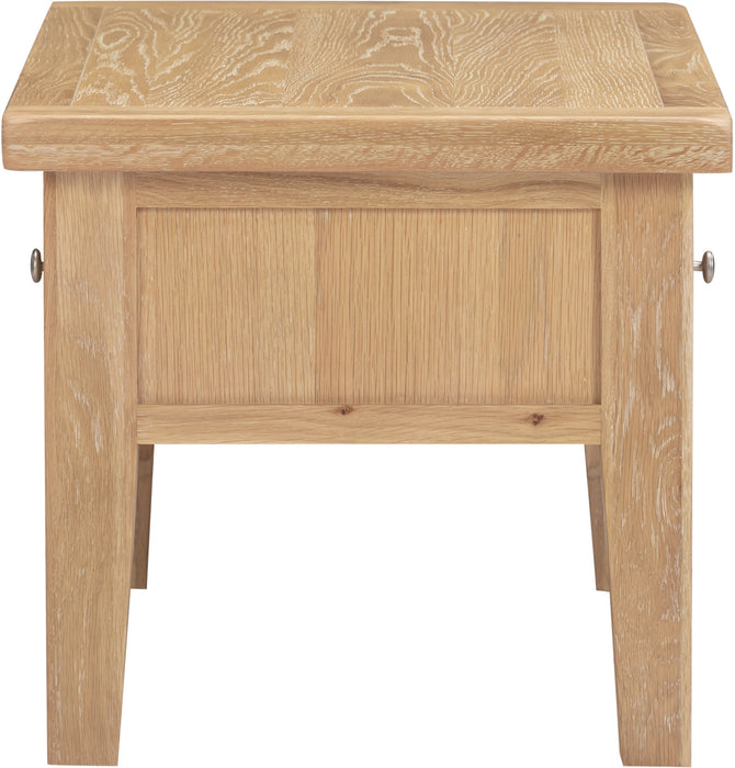 Windsor 2 Drawer Coffee Table Natural Oak