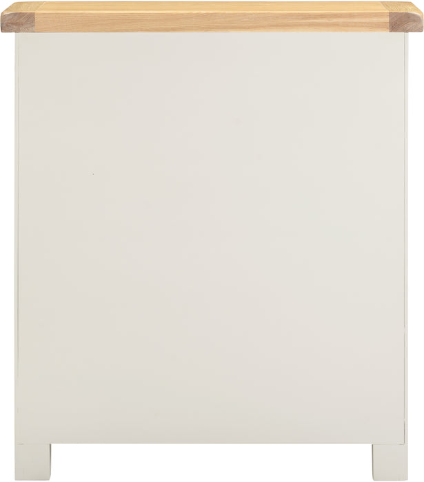 Windsor 3+2 Drawer Chest Ivory/Oak