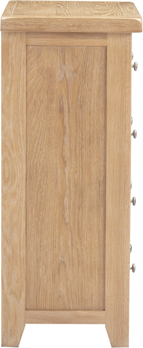 Windsor 3+2 Drawer Chest Natural Oak