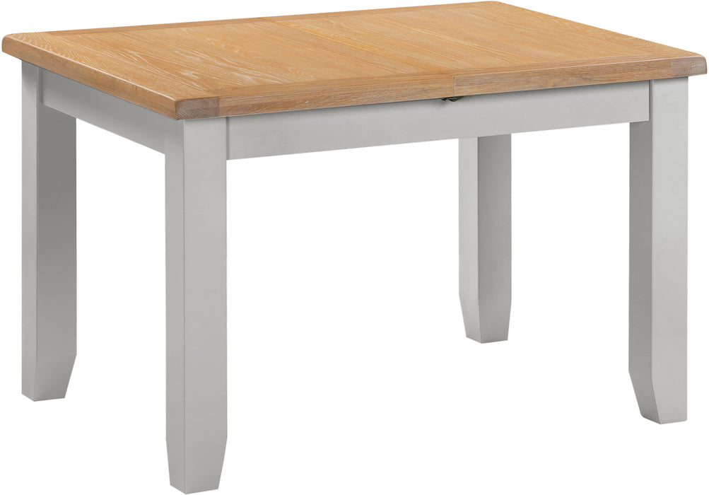 Windsor Extending Dining Table Pebble Grey/Oak