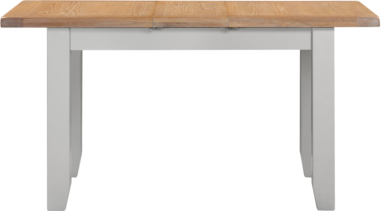 Windsor Extending Dining Table Pebble Grey/Oak