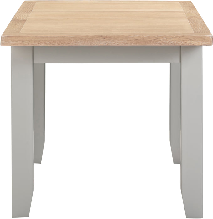 Windsor Extending Dining Table Pebble Grey/Oak