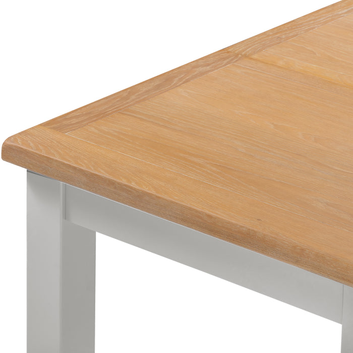 Windsor Extending Dining Table Pebble Grey/Oak