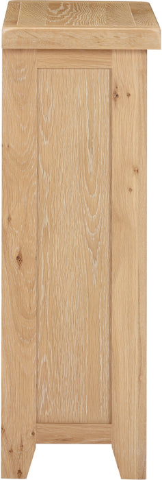 Windsor Low Bookcase Natural Oak