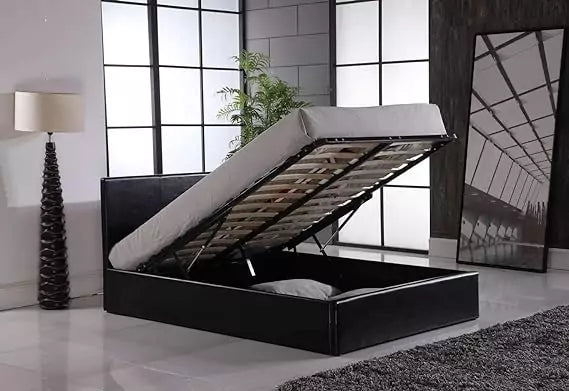 Modernique Brown Storage Bed