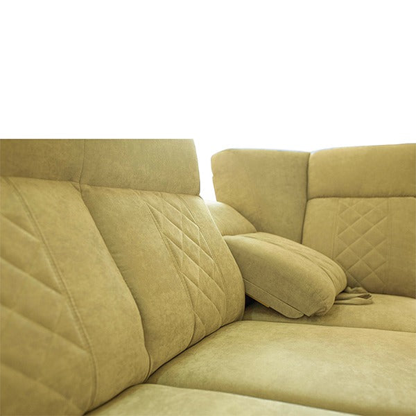 Selly Mustard Large Corner Sofa