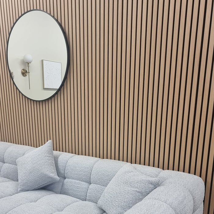 Real Wood Acoustic Slatted Wall Panel