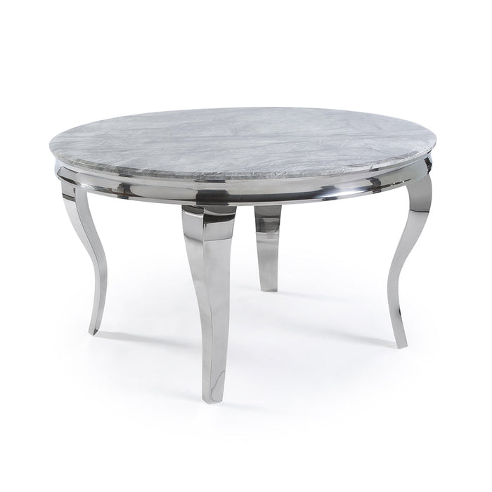 Louis 2M Table In Grey Glass
