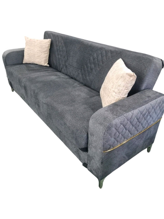 3 Seater Ottoman Turkish Storage Sofa Bed Modern Luxury Bedroom